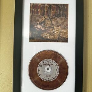 Framed Signed Midnights Album